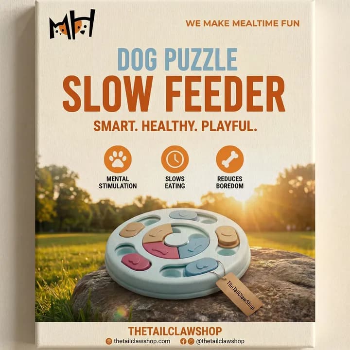 Ad made in Vibiz for TheTailClawShop