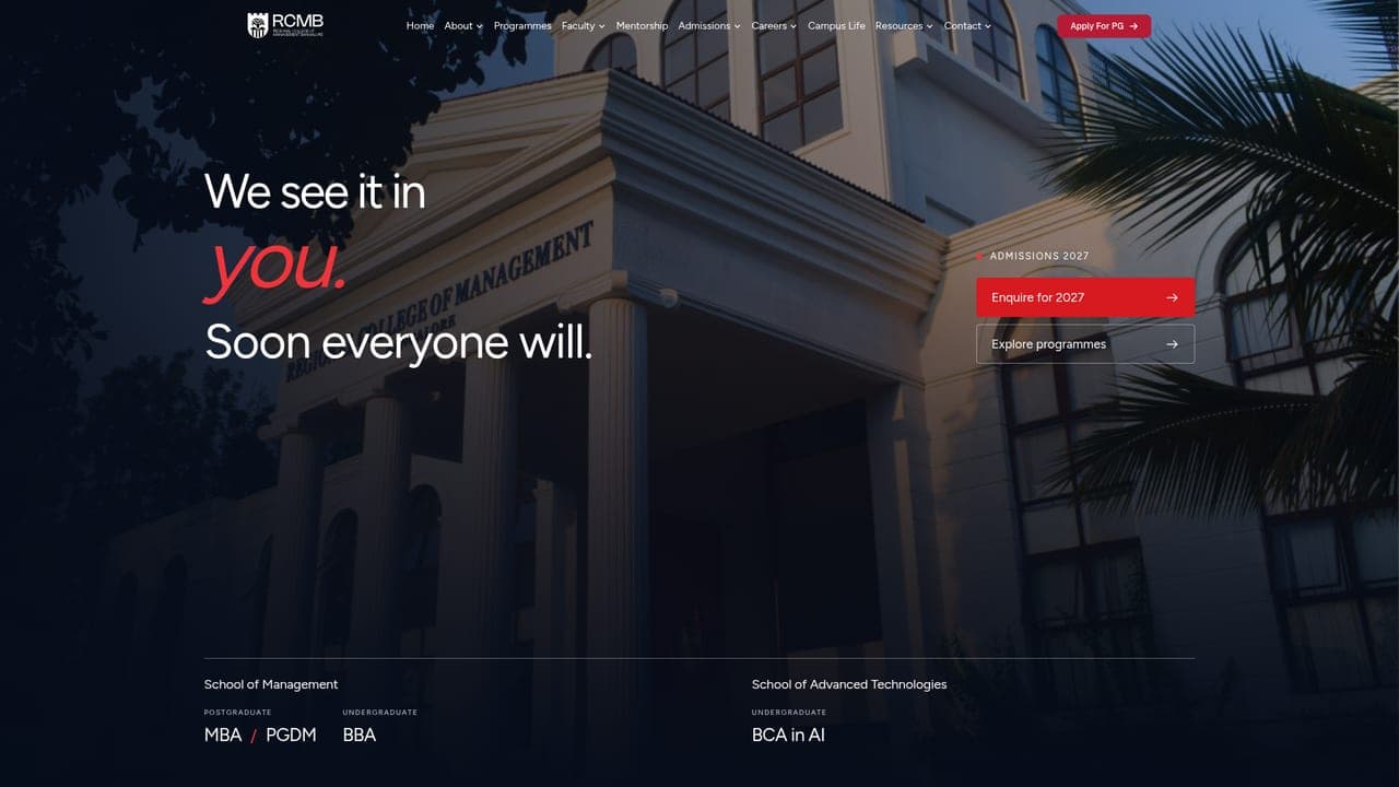 RCMB homepage