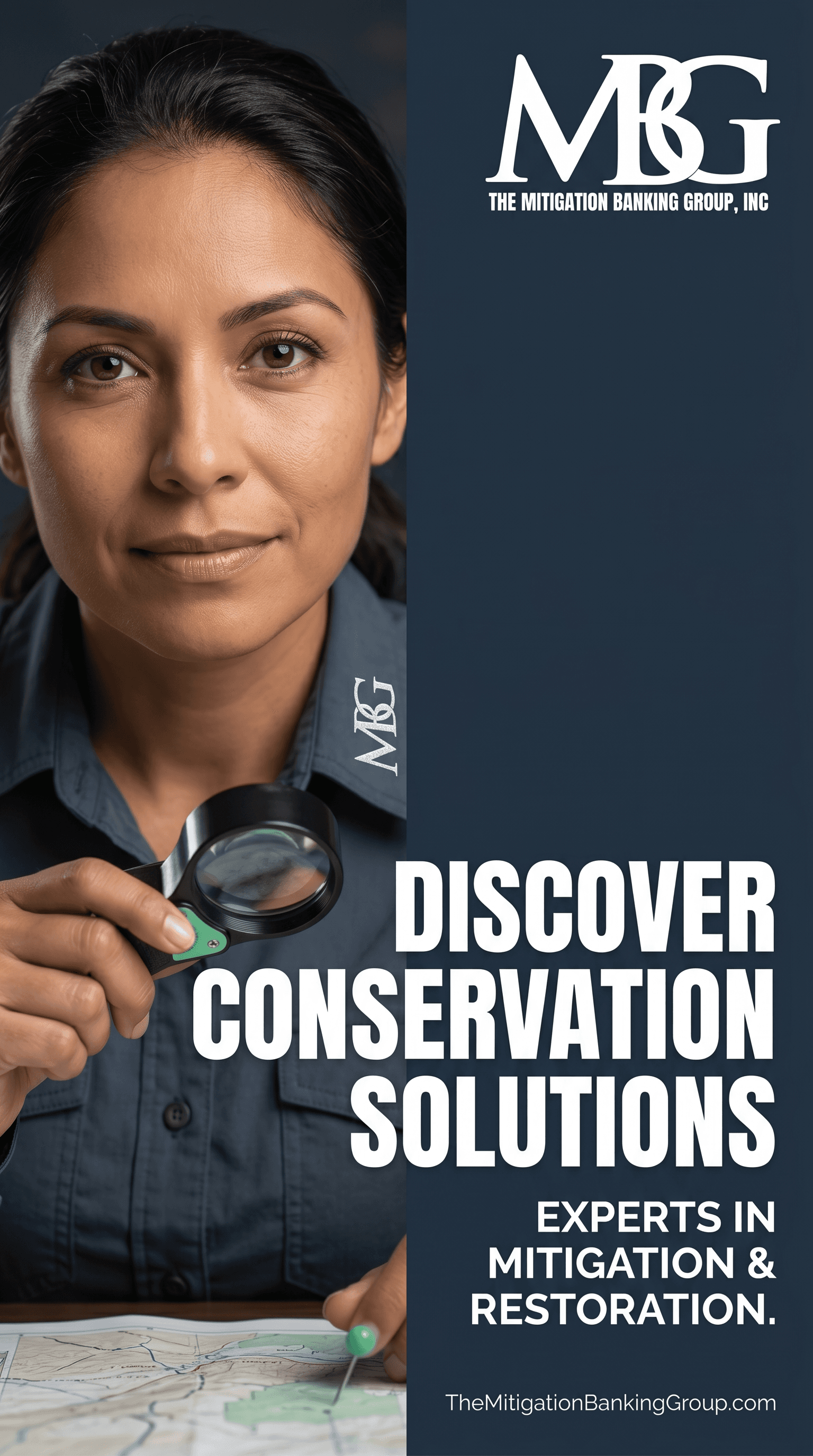 Ad made in Vibiz for The Mitigation Banking Group, Inc.