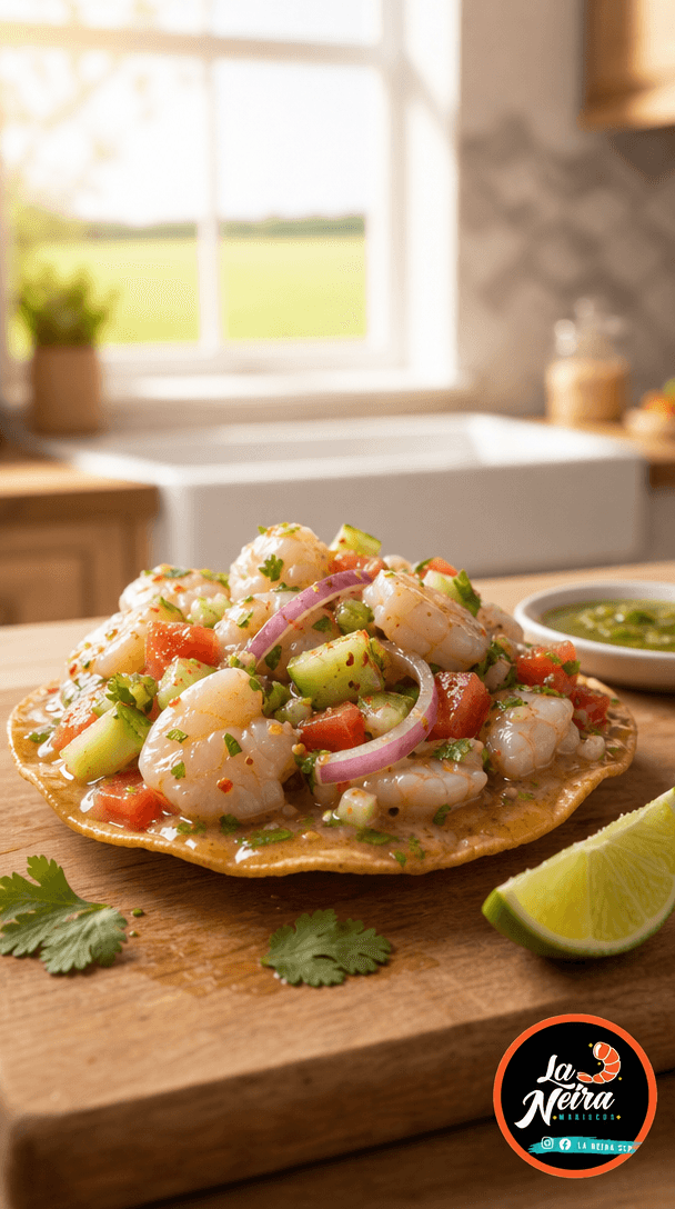 Ad made in Vibiz for La Neira Mariscos