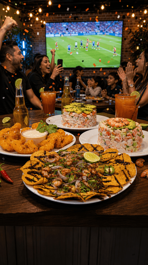 Ad made in Vibiz for La Neira Mariscos