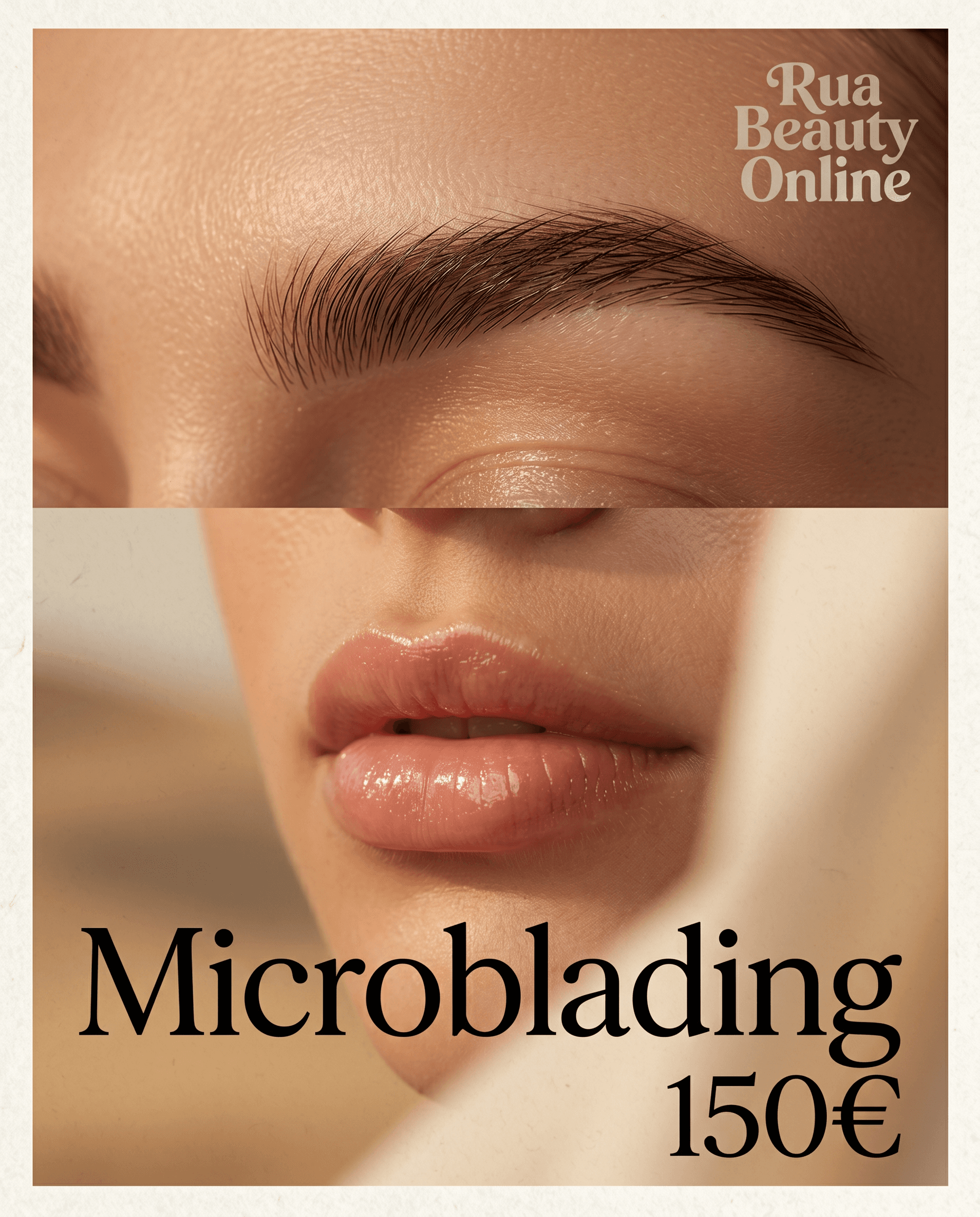 Image ad made in Vibiz for RUA Beauty Studio
