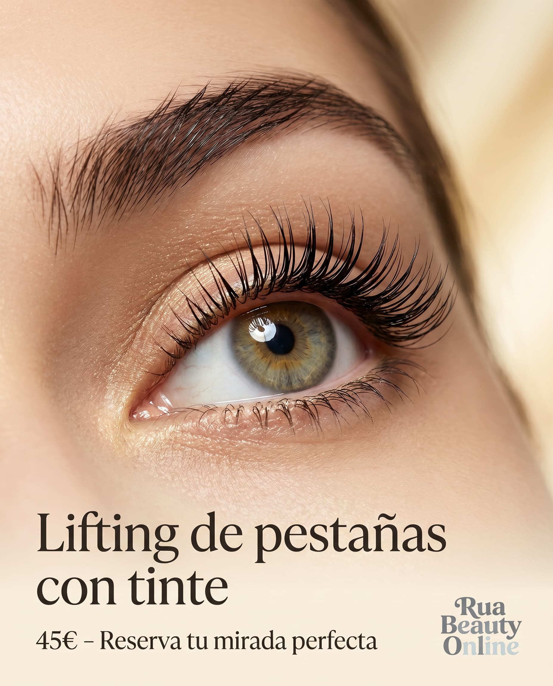 Image ad made in Vibiz for RUA Beauty Studio