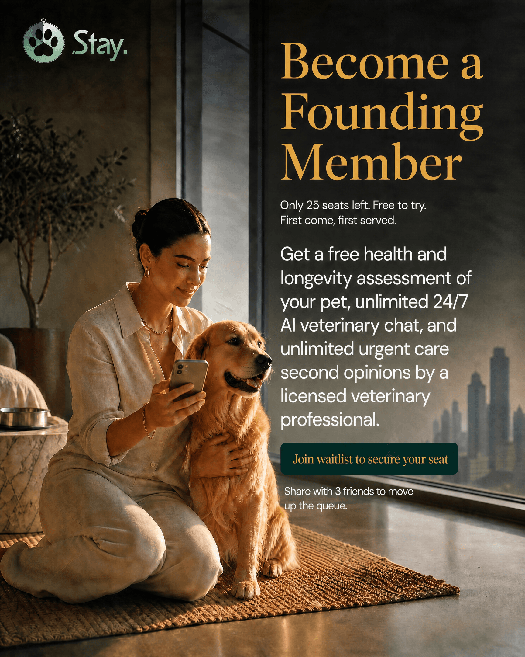Image ad made in Vibiz for Stay