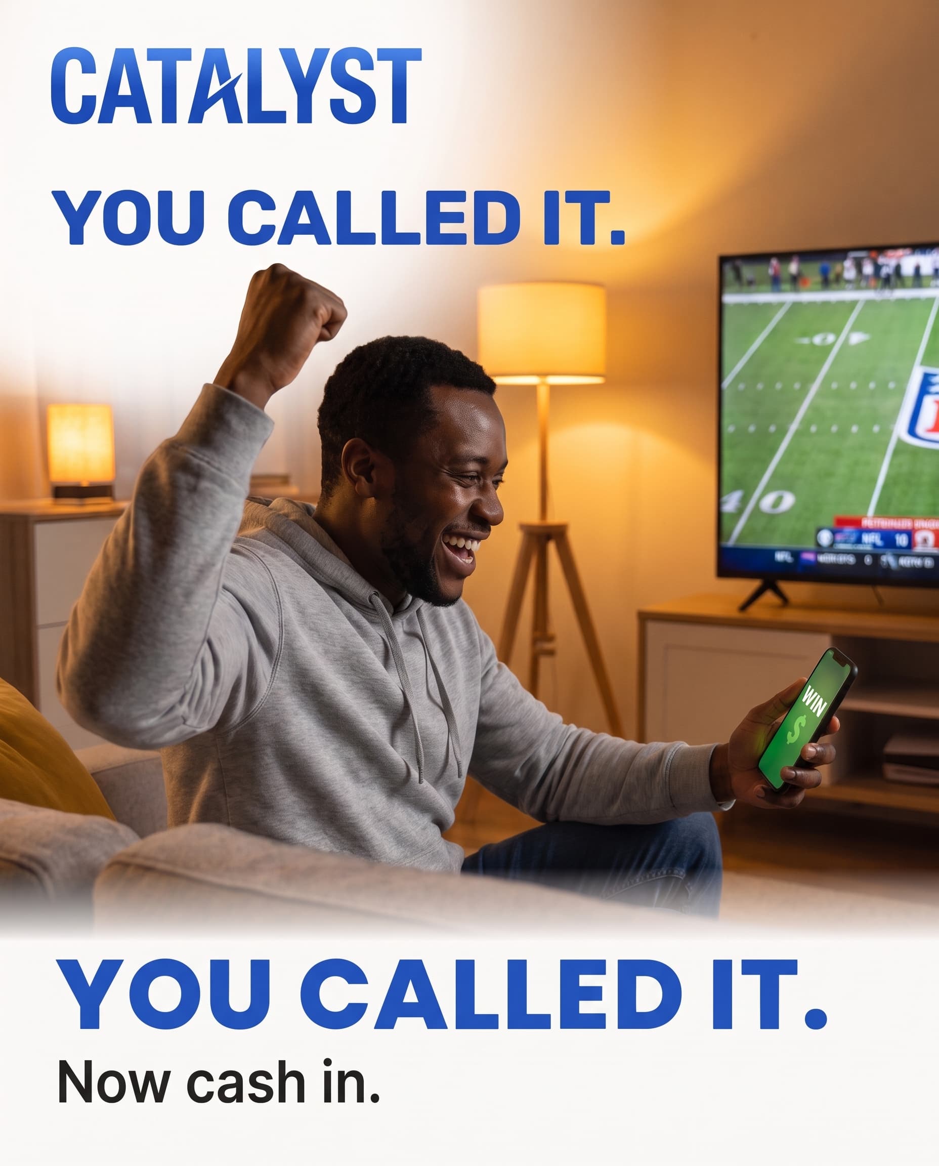 Ad made in Vibiz for Catalyst