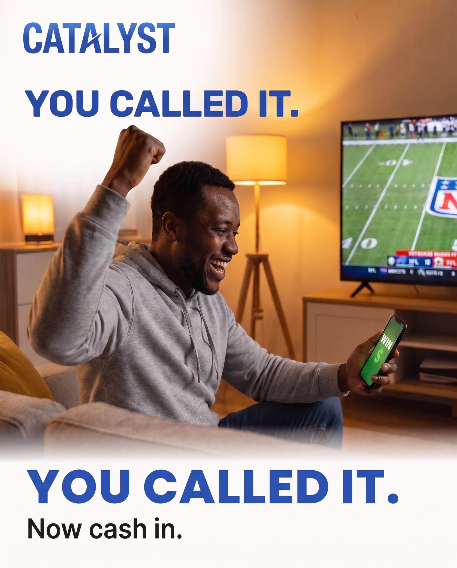 Ad made in Vibiz for Catalyst