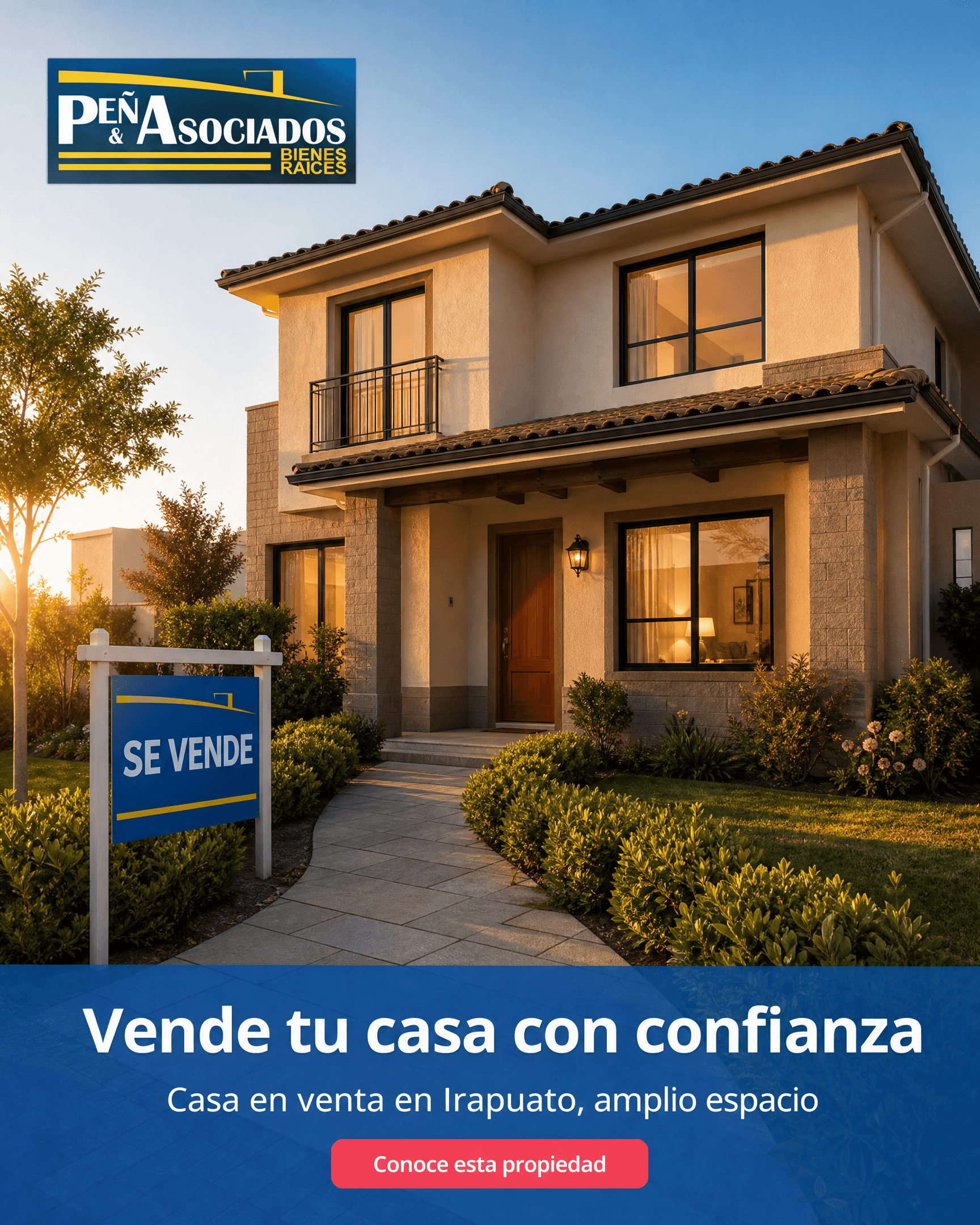 Ad made in Vibiz for Inmobiliaria Peña y Asociados