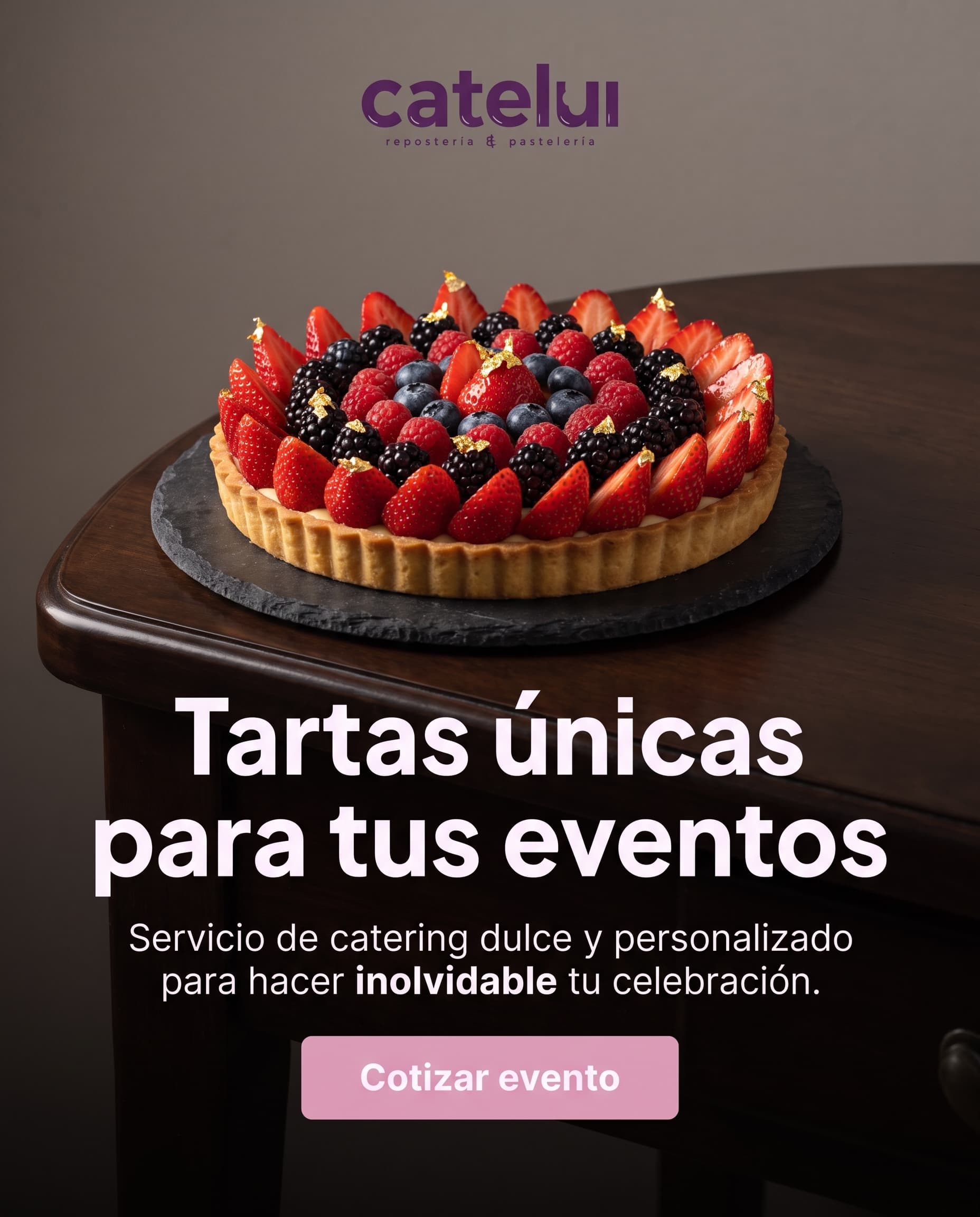 Ad made in Vibiz for Pastelería Catelui