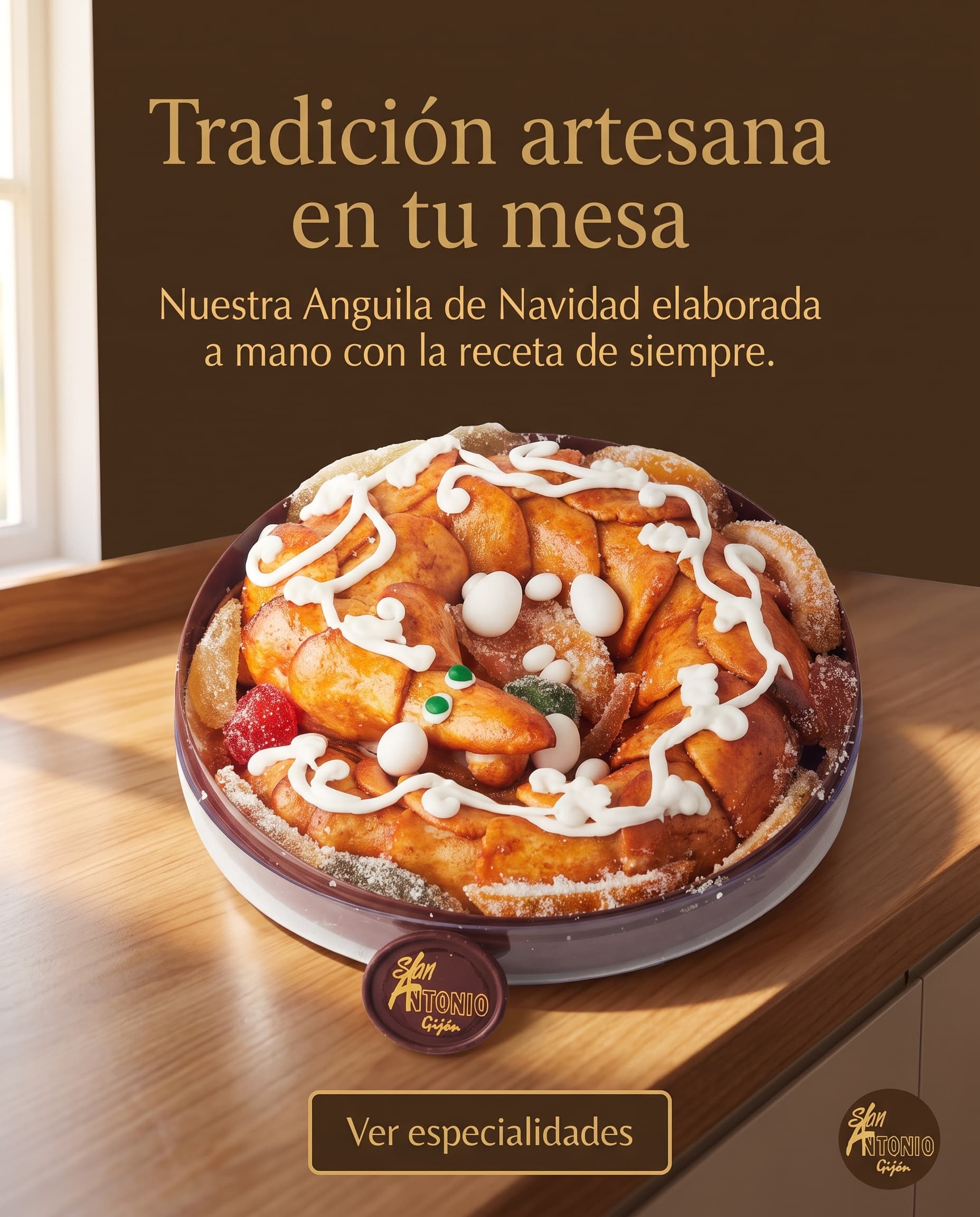 Ad made in Vibiz for Confitería San Antonio